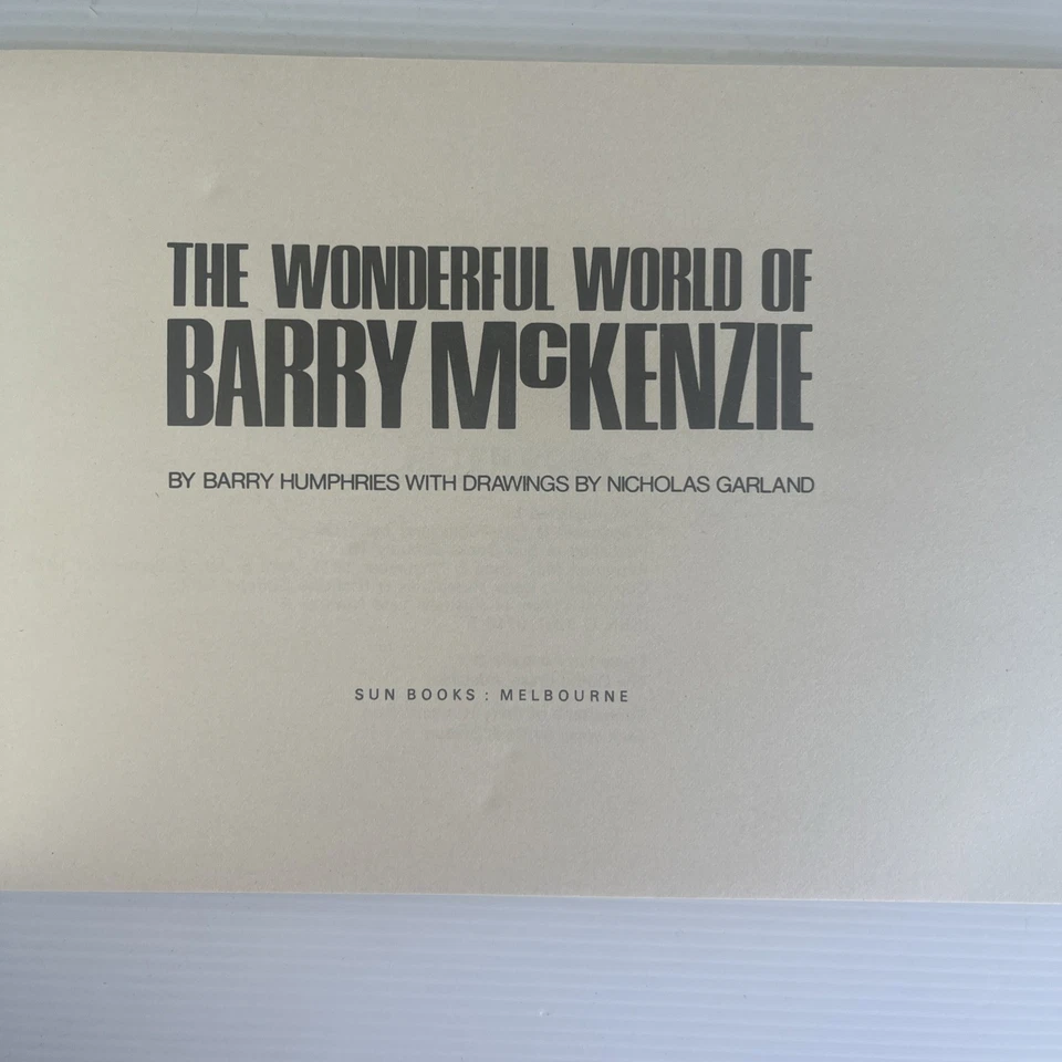 Wonderful World of Barry McKenzie Comic Strip Books. 1968-71 bundle of 2 - image 4 of 4