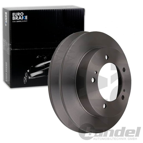 2X Eurobrake Bremsscheiben 290Mm Voll Vorne Passend FÜR | 5815205203-image
