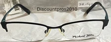 Michael Stars  48-16-132  mm Voyage Black Sea Eyeglasses Frames