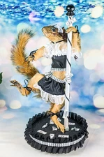 Stripper Squirrel Macabre Taxidermy collectible  Curiosities Oddities gift decor