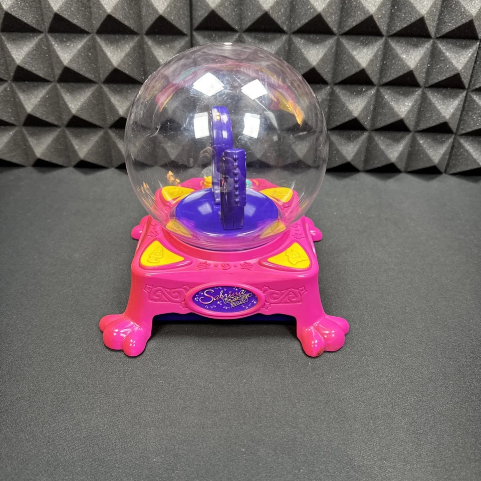 De colección 1998 Sabrina La Bruja Adolescente Psíquica Bola de Cristal Tigre ¡FUNCIONANDO! Foto 3 de 4