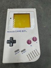 Original Nintendo Gameboy Console System & Paperboy Has Dead Lines