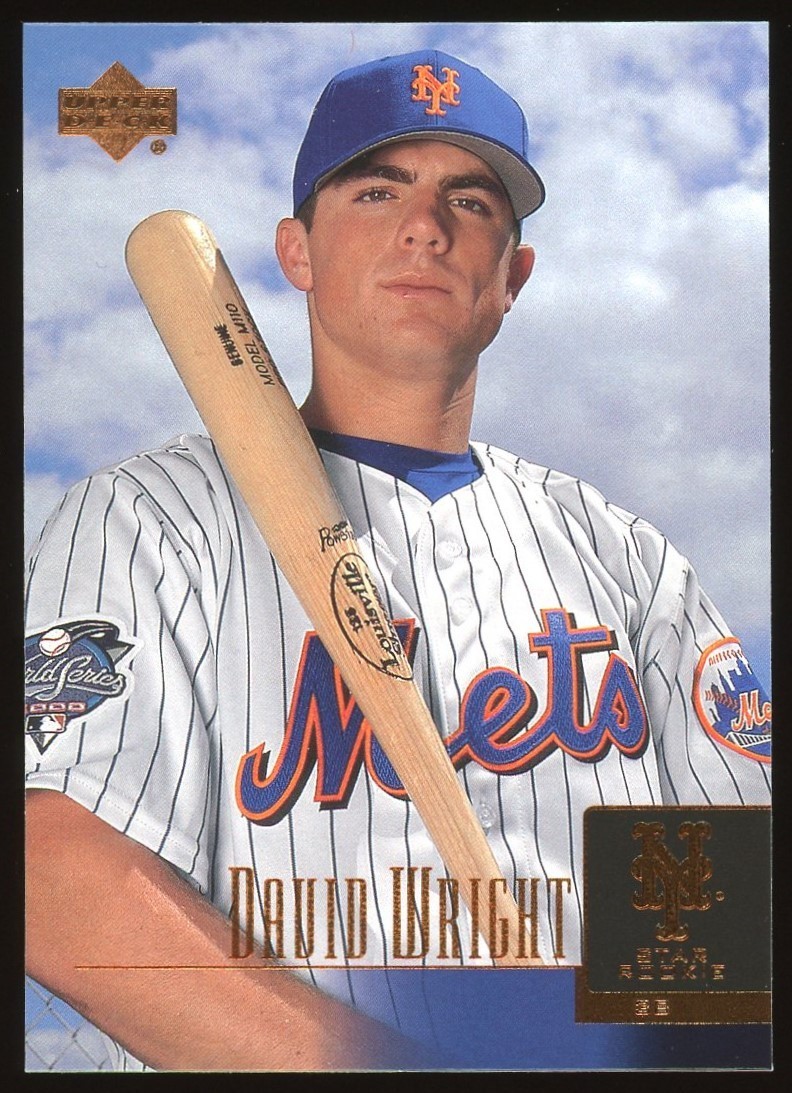 2001 Upper Deck David Wright #52 Star Rookie