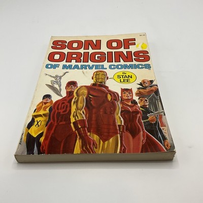 Son of Origins of Marvel Comics (Simon and Schuster, 1975) Iron Man Stan Lee MCU