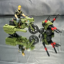 VITG 1982 GI Joe RAM Motorcycle Rock N Roll Figure New O-ring Pac Rat Cannon