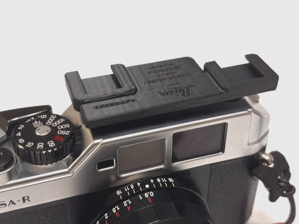 Vintage Style Dual Shoe  Flash Adapter for Leica, Bessa, & Zorki Range Finders - Image 4 of 4