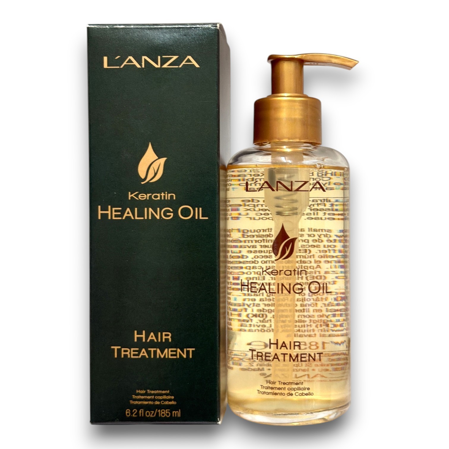 LANZA Keratin Healing Oil Hair Treatment 62 Oz 185ml New In Box 12590₽
