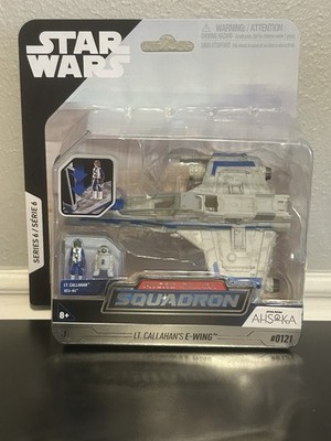 Star Wars Micro Galaxy Squadron Series 6 Lt. Callahan's E-Wing #0121