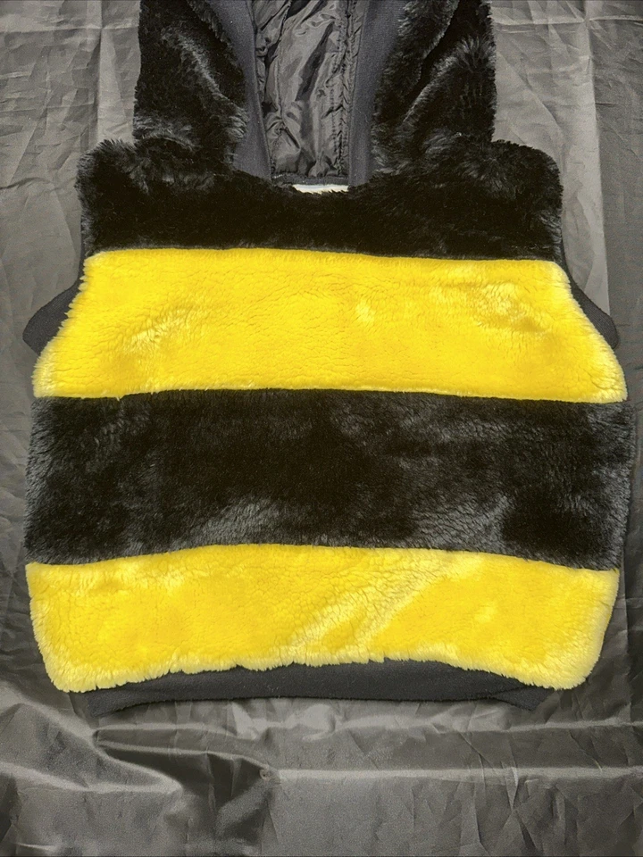 Fantasia de abelha bolha infantil vintage Y2K vestido de Halloween tamanho 1-3 anos despojado - Imagem 2 de 4