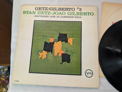 【LP/美盤/帯付】Stan Getz / Joao Gilberto 2 Stan Getz / Joao Gilberto - Getz/Gilberto #2 Vinyl LP Verve Label