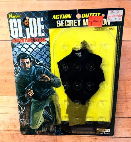 Vintage GI Joe Adventure Team Action Outfit Secret Mission MOC 1973 Hasbro