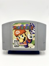 Mario Party N64 (Nintendo 64, 1999) Authentic & Tested Free Shipping