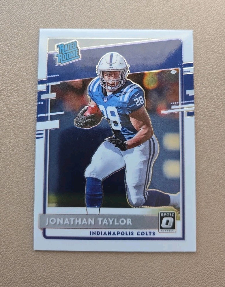 2020 Donruss Optic #167 Jonathan Taylor RC Rookie Indianapolis Colts