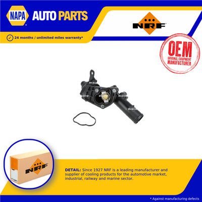 Coolant Thermostat fits DACIA LOGAN Mk2 1.5D 2012 on K9K626 NRF 110602770R New