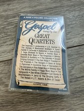 Vintage Gospel Cassette 1974 Great Quartets Vol 1 Southern Quartet Gospel Time