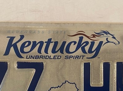 TRIPLE Digit 7 777 license plate 777 HHR repeating Kentucky KY