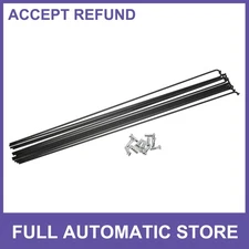 14G J Bend 284mm x 2mm Bike Bicycle Spokes with Nipples Steel Black Universal