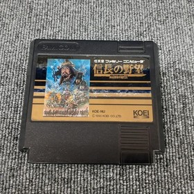 KOEI Famicom Soft Nobunaga's Ambition Sengoku Yuden Used