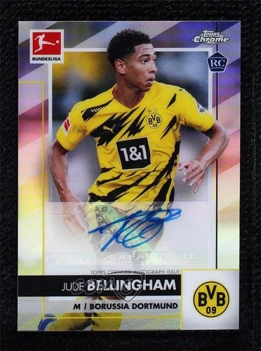 2020-21 Topps Chrome Bundesliga Jude Bellingham #BCA-JBE Rookie Auto RC