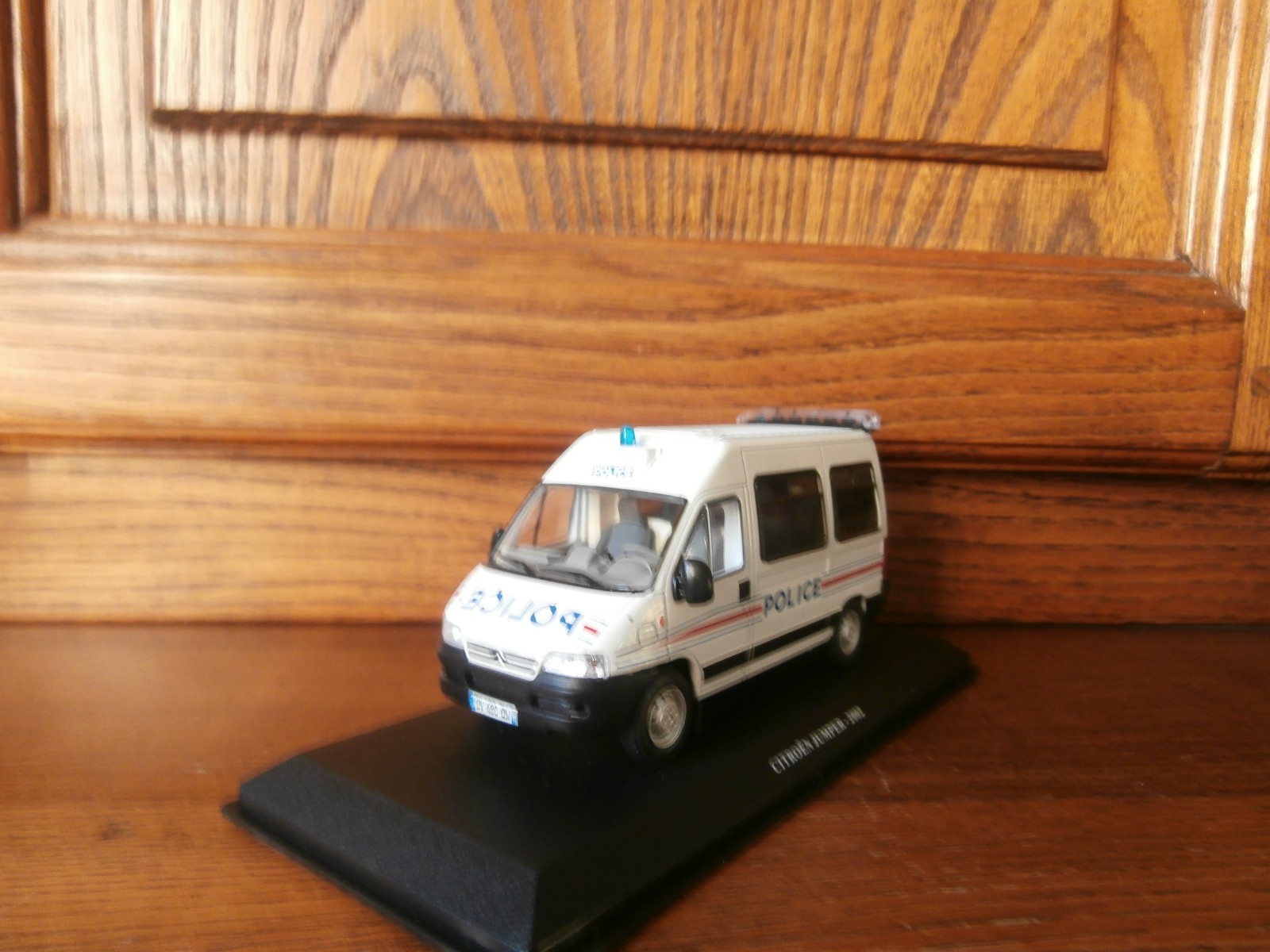 Citroën Jumper I Police Nationale 2002 miniature 1/43e en métal pour collectionneur
