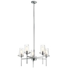 Kichler 43694CH Alton Chandelier 5Light 500 Total Watts