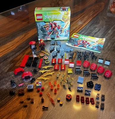 LEGO NINJAGO 70500 Kai's Fire Mech 100% Complete Set with Minifigures