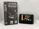 Star Wars Arcade Sega Genesis 32X. Cartridge And Manual. Tested And Working.