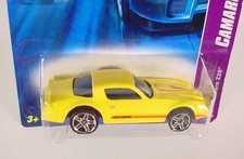 HOT WHEELS 2007 YELLOW CHEVY CAMARO Z-28 # 044