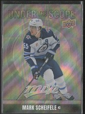 2024-25 UD MVP Mark Scheifele US-14 Under the Scope