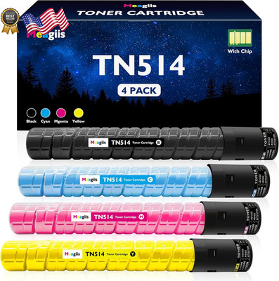Compatible TN514 TN-514 Toner Cartridge Replacement for Konica Minolta TN514K
