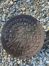 Crescent City New Orleans Water Meter Cover