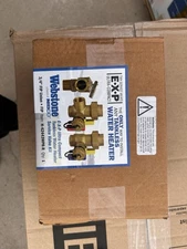 Webstone 3/4 in EXP Tankless Water Heater Service Valve Kit H-42443WPR-R