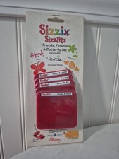 Sizzix Sizzlits/Friends,flowers and butterflies-set Of 4/New