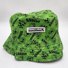 Minecraft bucket hat reversible youth size