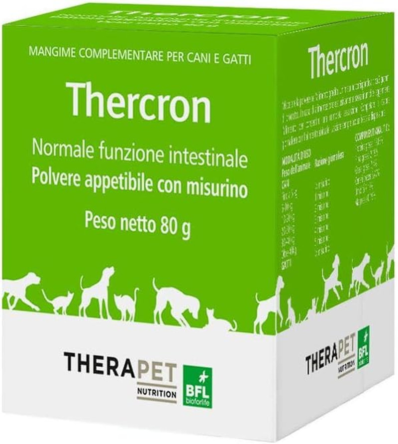 Thercron 80 gr - Supporto Intestinale per Cani e Gatti | Bioforlife