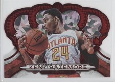 2018-19 Panini Crown Royale Red Crystal 12/49 Kent Bazemore #6 a8x