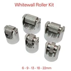 Tyre Whitewall Machine Redwall  Roller Applicators 5 Rollers Bottles Save $145
