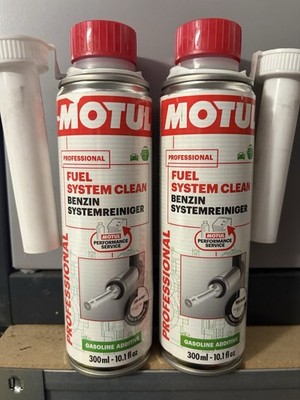 2 X 300ml Motorsystemreiniger Benzin Systempflege Ölwechsel Spülung Motul