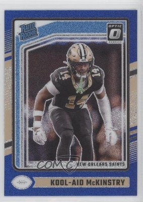 2024 Donruss Optic Rated Rookie Blue Glitter Prizm Kool-Aid McKinstry #264 13c5