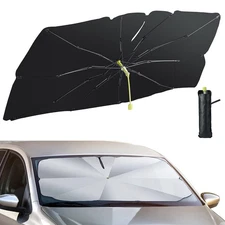 For Toyota Windshield Sun Shade Umbrella for Car Protect Sun Rays Heat Damage