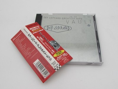 Def Leppard Vault Greatest Hits 1980-1995 CD PHCR-3035 Japan OBI 1995 C1622