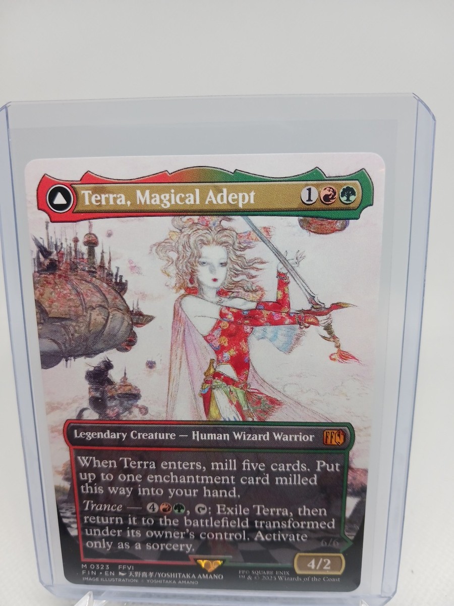 Terra, Magical Adept (Borderless) Final Fantasy Regular for sale