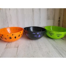 Variety candy bowl spider web owl witch Halloween home decor set