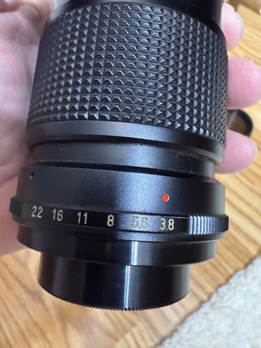 Vivitar 85-205mm f3.8 Auto Telephoto Zoom MF Lens For Pentax PK (Kiron) Japan - Picture 8 of 9