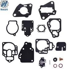 For Mercury Mariner Carburetor Rebuild Kit FITS MANY 6 8 9.9 10 15,20 & 25 HP