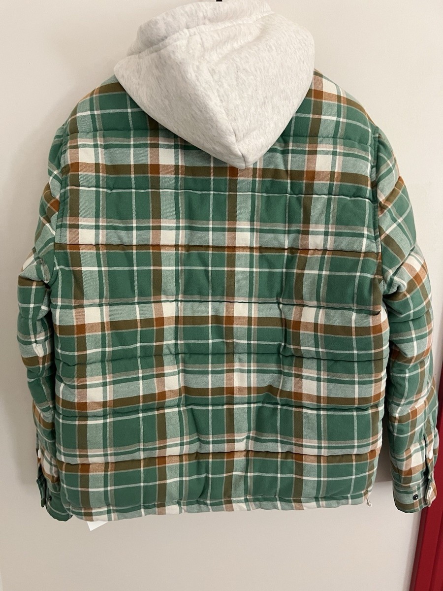 Kith Men's New Sterling Quilted Puffer Shirt Jacket Coat XS | eBay