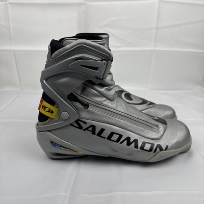 Salomon Carbon Pro Skate Cross Country Ski Boots US 9.5 Nordic