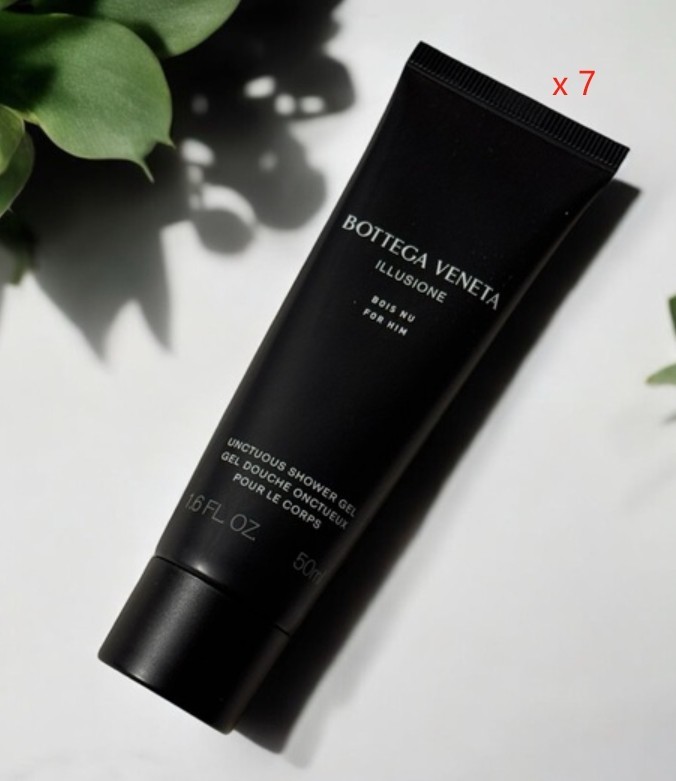 7 x Bottega Veneta Illusione For Him Unctuous Hair & Body