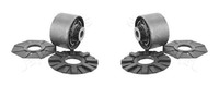 2X Japanparts Querlenkerlager Hinten Vorne Links Rechts FüR Nissan Qashqai II