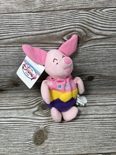 Disney Store Winnie the Pooh Easter Egg Piglet 8  Mini Bean Bag Plush